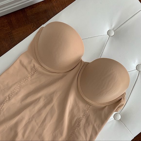LA VIE EN ROSE | Beige intimâtes bodysuit size L - Picture 2 of 9
